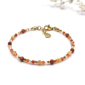 Feniks - bransoletka z kamieni