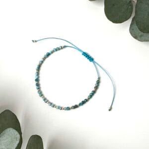 Optymizm - bransoletka z apatytem