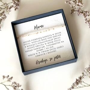 Bransoletka prezent dla mamy