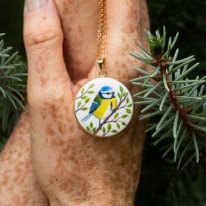 Naszyjnik sikorka modraszka