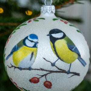 Bombka sikorka bogatka i modraszka