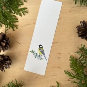 Zakładka wiosenna sikorka bogatka